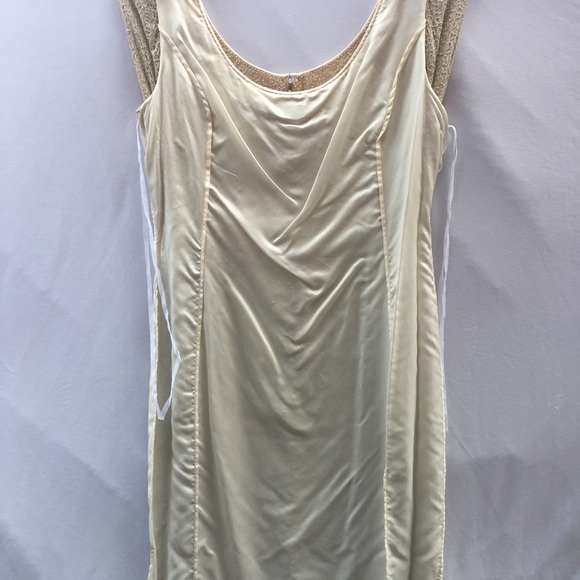 Bieff Basix  Mini Dress SILK / BEADED / Holiday - Picture 4 of 12